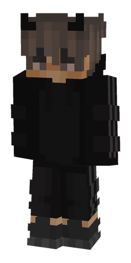 Black skin: body, front render