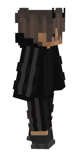 Black skin: body, right side render