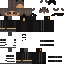 Black skin: raw texture render