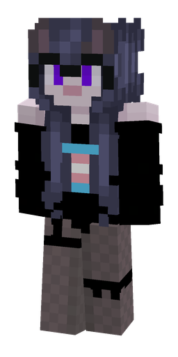Black skin: body, front render