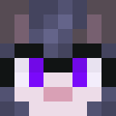 Black skin: face render