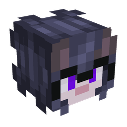 Black skin: head render