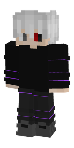 Black skin: body, front render