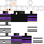 Black skin: raw texture render