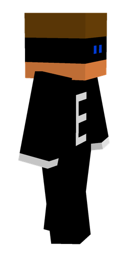 Black skin: body, right side render