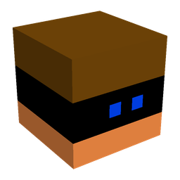 Black skin: head render