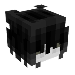 Black skin: head render
