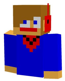 Blue skin: bust render