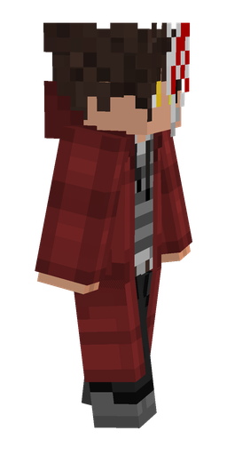 Black skin: body, right side render