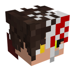 Black skin: head render