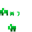 Green skin: raw texture render