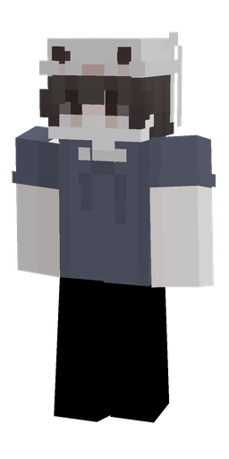 Black skin: body, front render