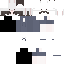 Black skin: raw texture render