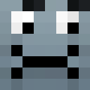 Black skin: face render