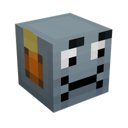 Black skin: head render