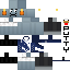 Black skin: raw texture render