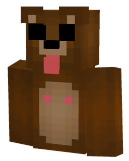 Brown skin: bust render
