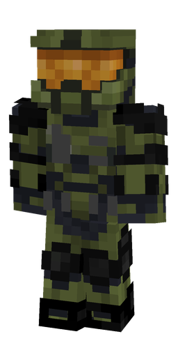 Black skin: body, front render