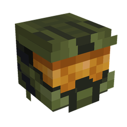 Black skin: head render