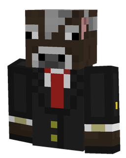 Black skin: bust render