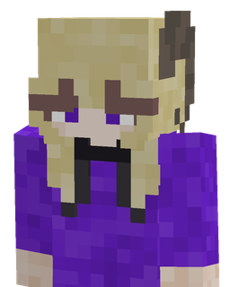 Blue skin: bust render