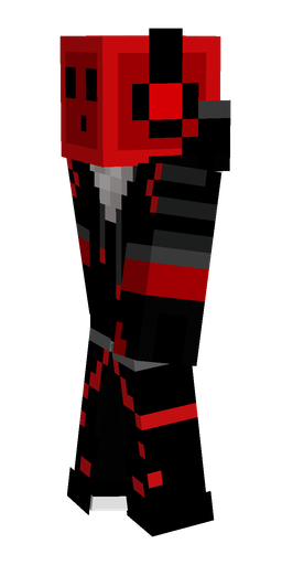 Black skin: body, left side render