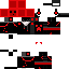 Black skin: raw texture render