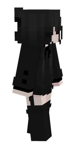 Black skin: body, right side render