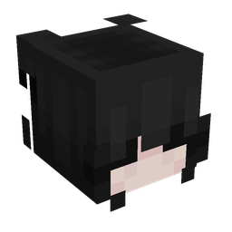 Black skin: head render