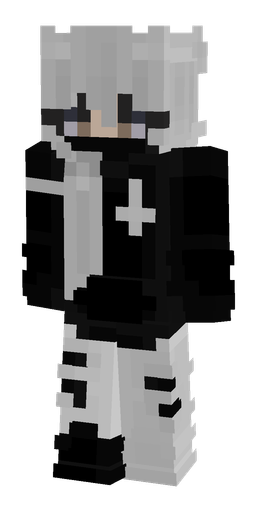 Black skin: body, front render