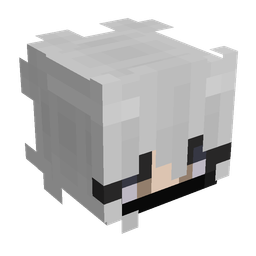 Black skin: head render