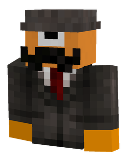 Black skin: bust render