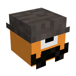 Black skin: head render