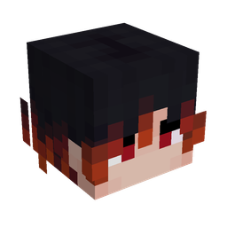 Black skin: head render
