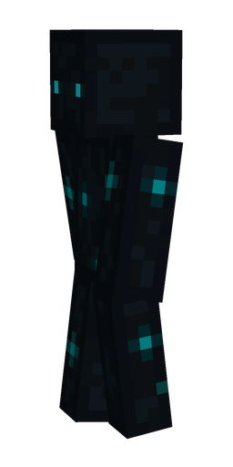Black skin: body, left side render