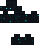 Black skin: raw texture render