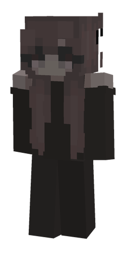 Black skin: body, front render