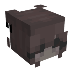 Black skin: head render