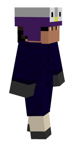 Black skin: body, right side render