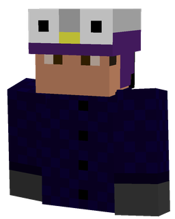 Black skin: bust render