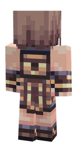 Classic skin: body, back render