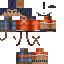 Blue skin: raw texture render