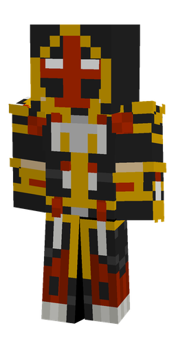 Black skin: body, front render