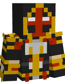 Black skin: bust render