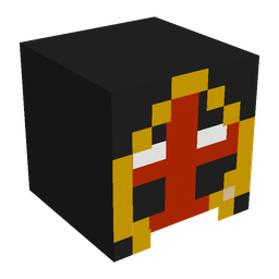 Black skin: head render