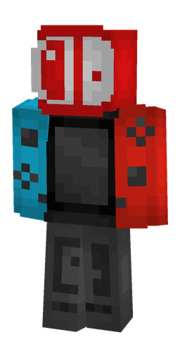 Black skin: body, front render