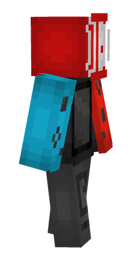 Black skin: body, right side render