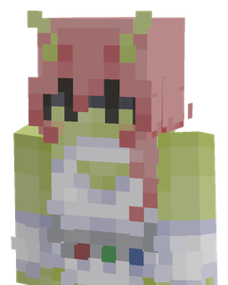 Blue skin: bust render