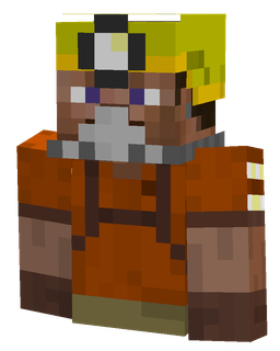 Black skin: bust render