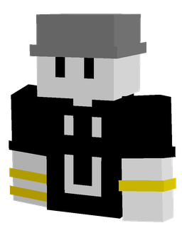 Black skin: bust render